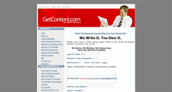 Desktop Screenshot of getcontent.com