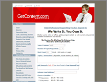 Tablet Screenshot of getcontent.com
